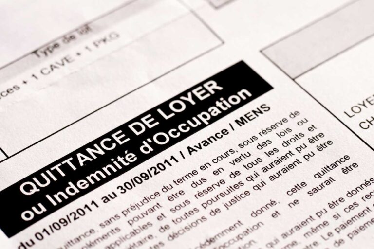 quittance de loyer 1